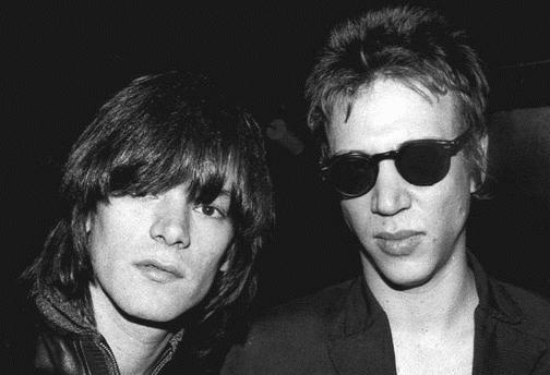 photo: Dee Dee Ramone and Richard Hell 1975