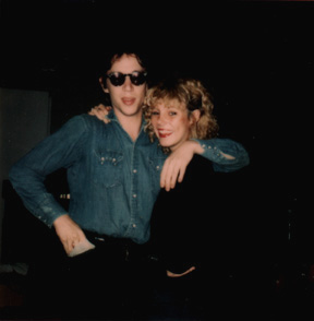 photo: Richard Hell and Sable Starr