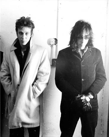 Richard Hell and Marc Bell, 1976