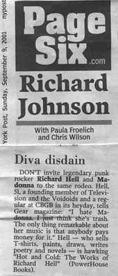 Murdoch NY tabloid gossip page